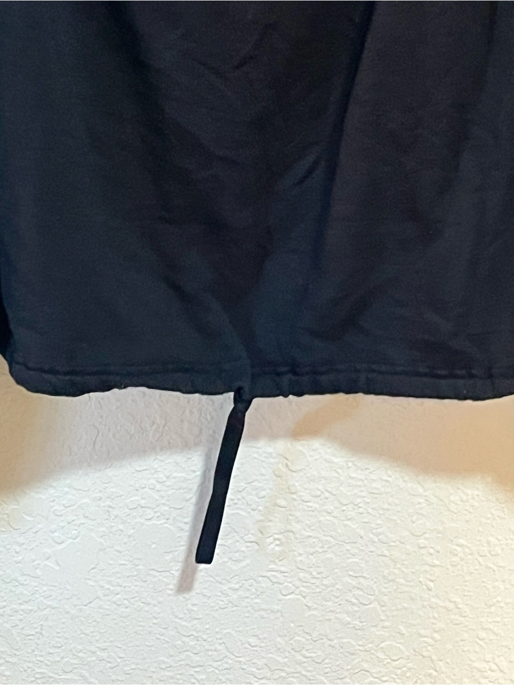 Fabletics Black Cropped Drawstring Boatneck Top - Picture 10 of 11